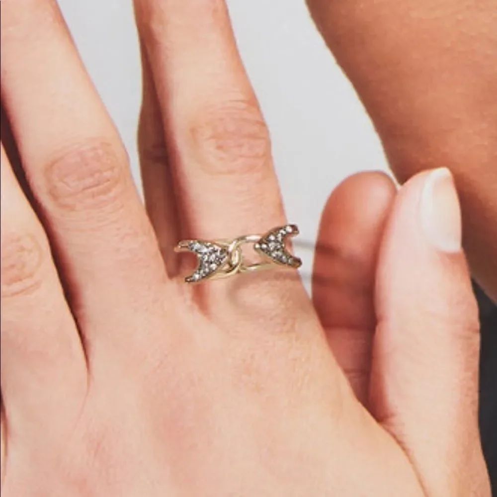 Stella & Dot Safety Pin Ring - Picture 4 of 4